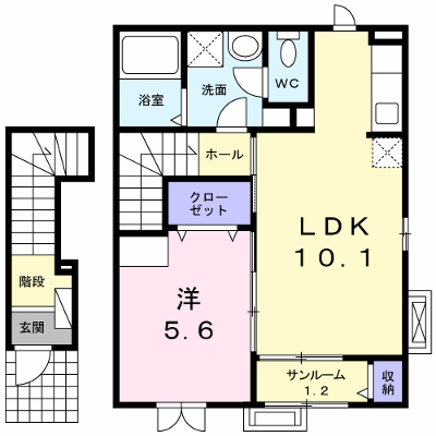 プチ・ボヌ－ル 204【管理NO：1-017898801-02040】 ★家具家電は申し込み後に搬入します★ ★2026年09月中旬入居可能★の外観画像