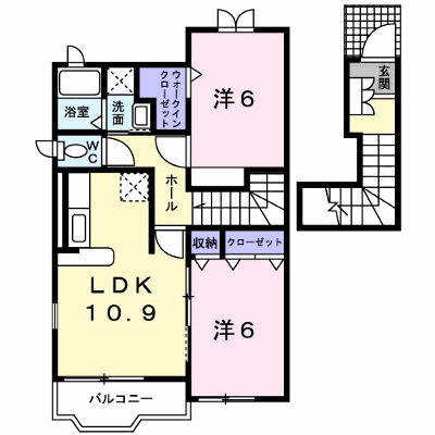 カトルセゾン 205【管理NO：1-014457801-02050】 ★家具家電は申し込み後に搬入します 2026年09月上旬入居可能の外観画像