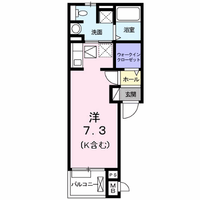 フェイバーＪ・Ｏ－Ⅲ 103【管理NO：1-020764301-01030】 ★家具家電は申し込み後に搬入します★ ★2026年08月中旬入居可能★の外観画像