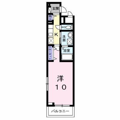 アイル：ヴィラＫ 104【管理NO：1-028659001-01040】 ★家具家電は申し込み後に搬入します★ ★2027年01月下旬入居可能★の外観画像