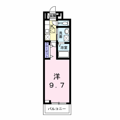 アイル：ヴィラＫ 102【管理NO：1-028659001-01020】 ★家具家電は申し込み後に搬入します★ ★2027年01月下旬入居可能★の外観画像