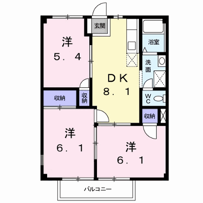 アクティブ２１ 103【管理NO：1-004247801-01030】 ★家具家電は申し込み後に搬入します★ ★2026年08月下旬入居可能★の外観画像