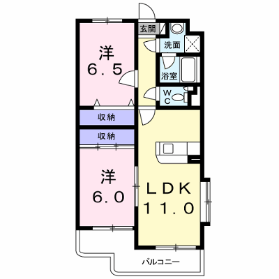 クレイドル 206【管理NO：1-099189501-02050】 ★家具家電は申し込み後に搬入します★ ★2026年09月上旬入居可能★の外観画像