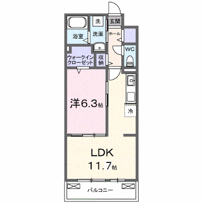 ボナミ　Ａ 302【管理NO：1-026002701-03020】 ★家具家電は申し込み後に搬入します★の外観画像