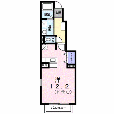 カーサ　フェリーチェⅡ 103【管理NO：1-015775602-01030】 ★家具家電は申し込み後に搬入します★ ★2026年08月下旬入居可能★の外観画像