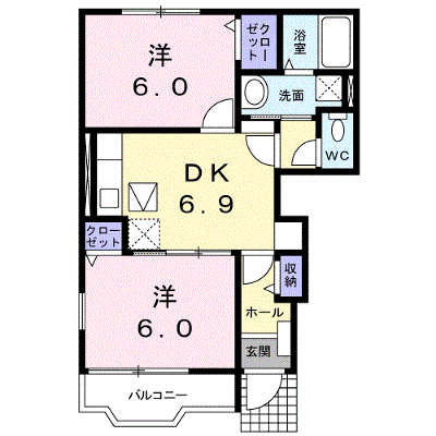 Ｂｅｌｌｅ　Ａｎｇｅ 101【管理NO：1-013409501-01010】 ★家具家電は申し込み後に搬入します★の外観画像