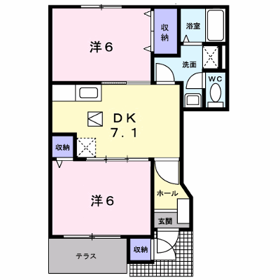 メゾン・グランドールＢ 102【管理NO：1-011510002-01020】 ★家具家電は申し込み後に搬入します 2026年08月下旬入居可能の外観画像