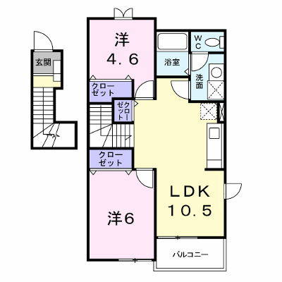 ネオメイト２１　Ｂ 201【管理NO：1-011473602-02010】 ★家具家電は申し込み後に搬入します★ ★2026年09月上旬入居可能★の外観画像