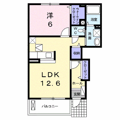 プラシード・Ｋ　Ａ 103【管理NO：1-015169101-01030】 ★家具家電は申し込み後に搬入します★ ★2026年08月下旬入居可能★の外観画像