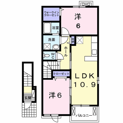 エーデルシュタイン　Ａ棟 202【管理NO：1-023622701-02020】 ★家具家電は申し込み後に搬入します★ ★2026年08月下旬入居可能★の外観画像