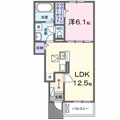 プロムナード東近江Ⅱ 103【管理NO：1-028582002-01030】 ★家具家電は申し込み後に搬入します 2027年01月下旬入居可能の外観画像