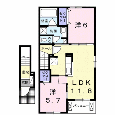 サンリットＭ 205【管理NO：1-023785201-02050】 ★家具家電は申し込み後に搬入します★ ★2026年08月下旬入居可能★の外観画像