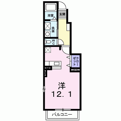 レジデンス佐々木Ⅴ 102【管理NO：1-016182101-01020】 ★家具家電は申し込み後に搬入します★の外観画像