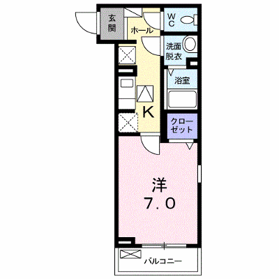 メゾン　Ｆ 101【管理NO：1-024239001-01010】 ★家具家電は申し込み後に搬入します★の外観画像