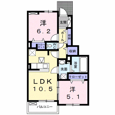 エル　モンテ 104【管理NO：1-027396101-01040】 ★家具家電は申し込み後に搬入します★ ★2026年09月上旬入居可能★の外観画像