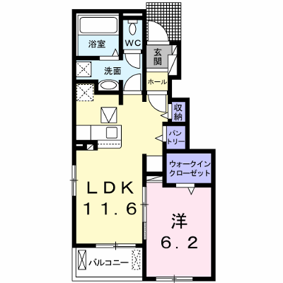 カーサ・デル・ソーレ 102【管理NO：1-024938301-01020】 ★家具家電は申し込み後に搬入します★の外観画像