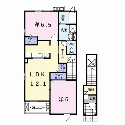 コンソラーレＣ 201【管理NO：1-015257301-02010】 ★家具家電は申し込み後に搬入します★ ★2026年09月中旬入居可能★の外観画像