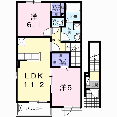 グランデ光祥２ 201【管理NO：1-019063202-02010】 ★家具家電は申し込み後に搬入します★ ★2026年09月中旬入居可能★の外観画像