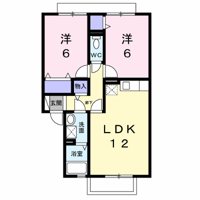 ボヌールＡ 103【管理NO：1-099254301-01030】 ★家具家電は申し込み後に搬入します★ ★2026年09月中旬入居可能★の外観画像