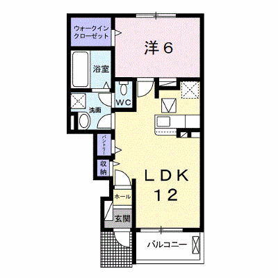 ルフナ　Ⅱ 102【管理NO：1-024990302-01020】 ★家具家電は申し込み後に搬入します★の外観画像