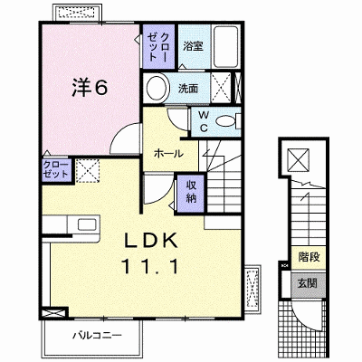 カリーノ・デフィー 202【管理NO：1-015900201-02020】 ★家具家電は申し込み後に搬入します★ ★2026年09月上旬入居可能★の外観画像