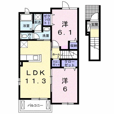 Ｐｏｒｔｅ　Ｒｅｇａｌｏ　Ⅳ 202【管理NO：1-020151302-02020】 ★家具家電は申し込み後に搬入します★ ★2026年09月上旬入居可能★の外観画像