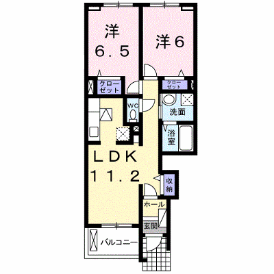 プリートアルバⅡ 103【管理NO：1-015862302-01030】 ★家具家電は申し込み後に搬入します★ ★2026年09月中旬入居可能★の外観画像