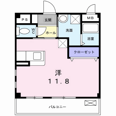 パステル・ベル 103【管理NO：1-018679301-01030】 ★家具家電は申し込み後に搬入します★の外観画像