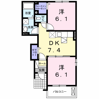 グラン・ジェルメ　Ⅲ 103【管理NO：1-016899703-01030】 ★家具家電は申し込み後に搬入します★ ★2026年10月中旬入居可能★の外観画像