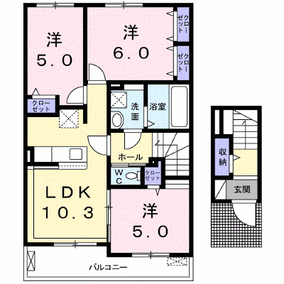 Ｔｅｋｕｆａｈ四万十 204【管理NO：1-024886601-02040】 ★家具家電は申し込み後に搬入します★ ★2026年09月中旬入居可能★の外観画像