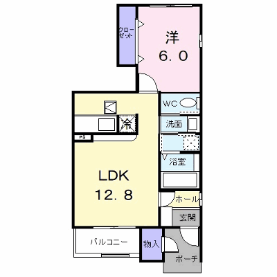 メゾン・エスポワル　Ｂ 103【管理NO：1-013009302-01030】 ★家具家電は申し込み後に搬入します★ ★2026年09月上旬入居可能★の外観画像