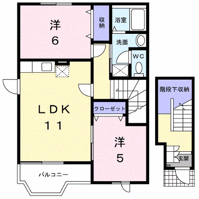 ヴィラ　フォーシーズン　Ａ 201【管理NO：1-010797801-02010】 ★家具家電は申し込み後に搬入します★の外観画像