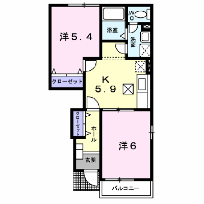 ハートネス８０　Ｂ 102【管理NO：1-012485702-01020】 ★家具家電は申し込み後に搬入します★ ★2026年09月上旬入居可能★の外観画像