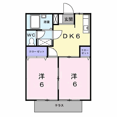 シティハイツ笹野 102【管理NO：1-001514001-01020】 ★家具家電は申し込み後に搬入します★の外観画像