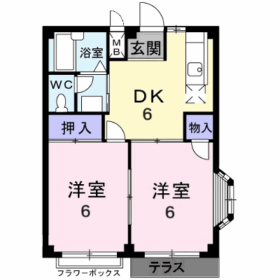 エルディム広田 101【管理NO：1-001456401-01010】 ★家具家電は申し込み後に搬入します★ ★2026年09月中旬入居可能★の外観画像