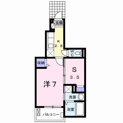 アメイジング　コート 103【管理NO：1-017960101-01030】 ★家具家電は申し込み後に搬入します★ ★2026年09月上旬入居可能★の外観画像