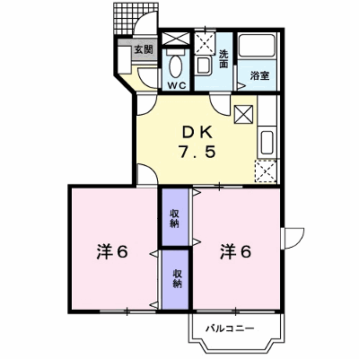 アヴェニールコートひびきのＡ 101【管理NO：1-011679601-01010】 ★家具家電は申し込み後に搬入します★ ★2026年08月下旬入居可能★の外観画像