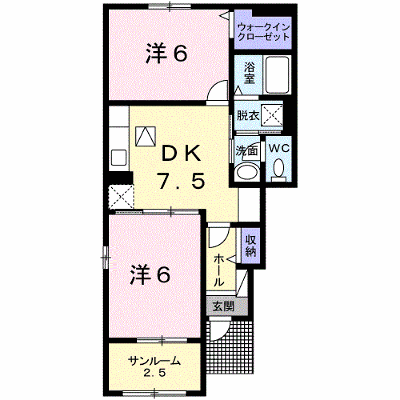 ストロベリーⅠ 101【管理NO：1-020947001-01010】 ★家具家電は申し込み後に搬入します★ ★2026年09月中旬入居可能★の外観画像