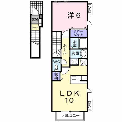 ＭＥＲＲＹＳ　ＹＯ 201【管理NO：1-015000701-02010】 ★家具家電は申し込み後に搬入します★ ★2026年09月上旬入居可能★の外観画像