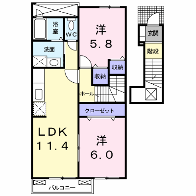 ランドマークけやきⅦ番館 202【管理NO：1-015391902-02020】 ★家具家電は申し込み後に搬入します 2026年09月中旬入居可能の外観画像