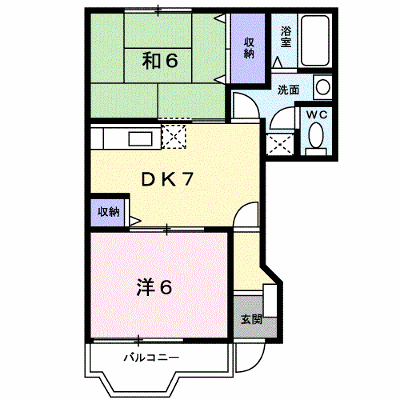 プリマベーラ古国府Ⅱ 102【管理NO：1-010779402-01020】 ★家具家電は申し込み後に搬入します 2026年09月中旬入居可能の外観画像