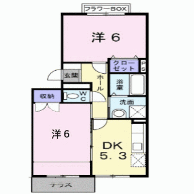 サニーヒルズＡ 103【管理NO：1-007678701-01030】 ★家具家電は申し込み後に搬入します★ ★2026年09月上旬入居可能★の外観画像