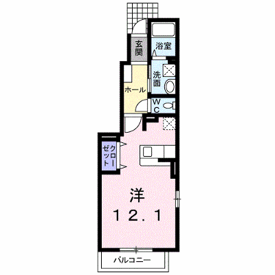 スカイブルー　Ｆ 101【管理NO：1-018763201-01010】 ★家具家電は申し込み後に搬入します★ ★2026年10月中旬入居可能★の外観画像