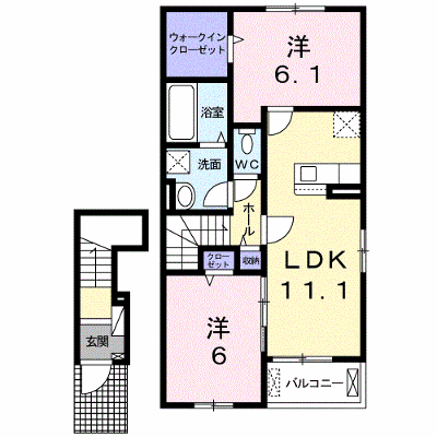 ＷｅｓｔｅｒｌｙＧａｒｄｅｎⅡ 205【管理NO：1-025865302-02040】 ★家具家電は申し込み後に搬入します★ ★2026年09月上旬入居可能★の外観画像