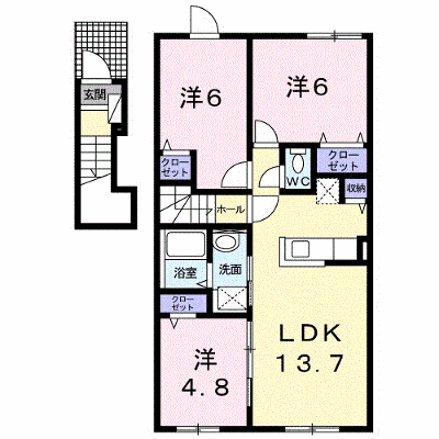 プレミアⅡ 201【管理NO：1-022583402-02010】 ★家具家電は申し込み後に搬入します 2026年09月中旬入居可能の外観画像
