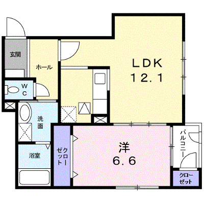 パラッツオわたなべ 101【管理NO：1-014737801-01010】 ★家具家電は申し込み後に搬入します★の外観画像