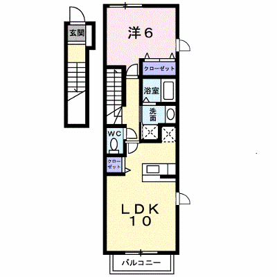 フルール・Ｍ３　Ａ 201【管理NO：1-015746701-02010】 ★家具家電は申し込み後に搬入します★ ★2026年09月上旬入居可能★の外観画像