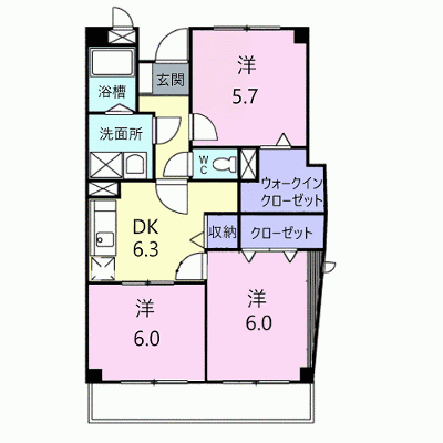グランドゥールＨ 401【管理NO：1-007259201-04010】 ★家具家電は申し込み後に搬入します★ ★2026年08月下旬入居可能★の外観画像