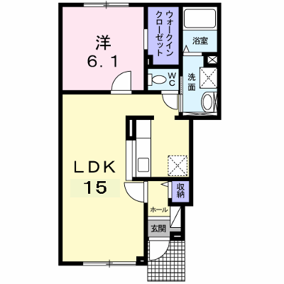 リリーベルⅡ 101【管理NO：1-017803401-01010】 ★家具家電は申し込み後に搬入します 2026年09月中旬入居可能の外観画像