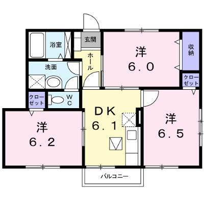 メゾン・ベルグランデ 101【管理NO：1-010730301-01010】 ★家具家電は申し込み後に搬入します★の外観画像